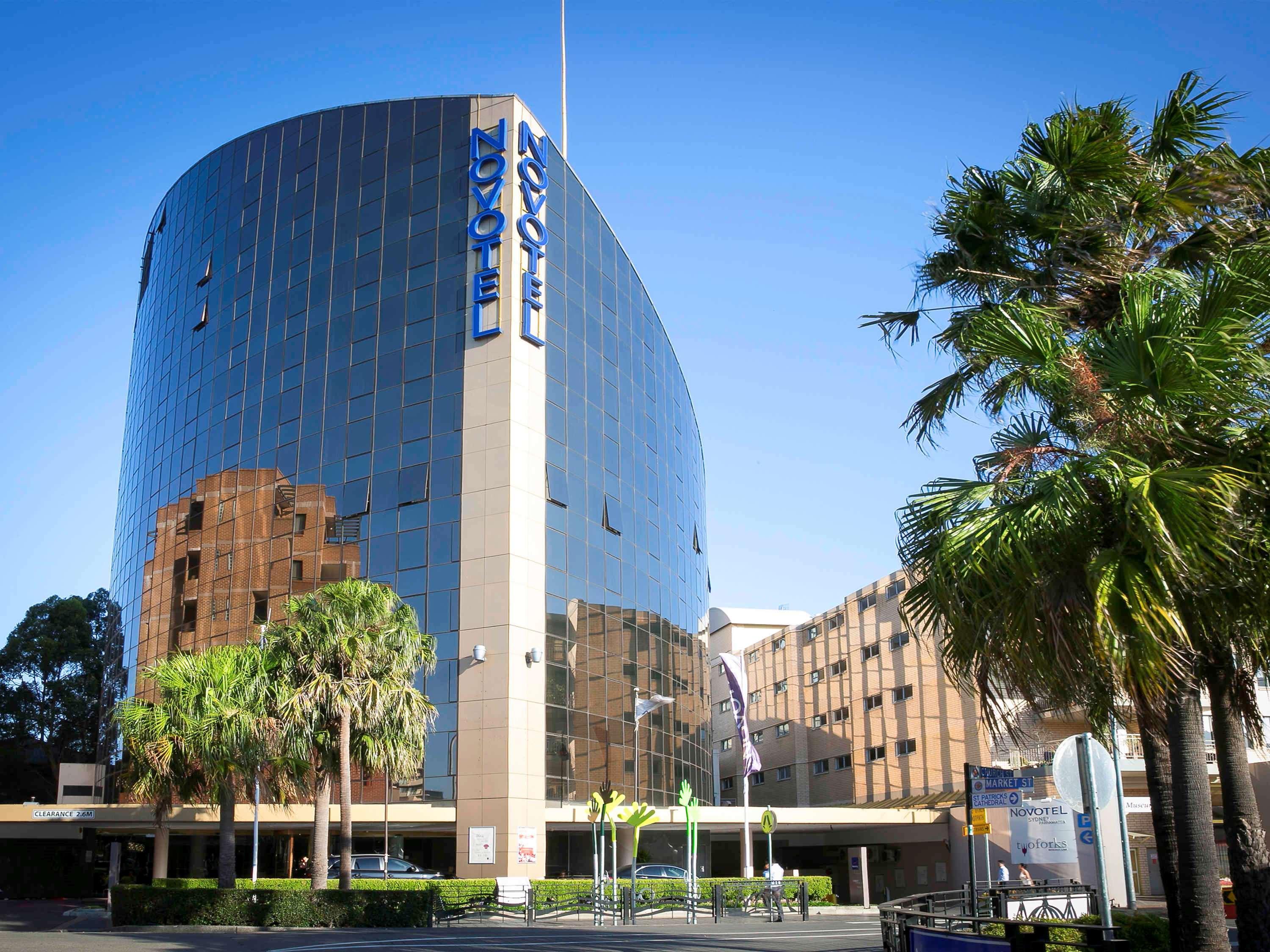 Novotel Sydney Parramatta Sidney Exterior foto