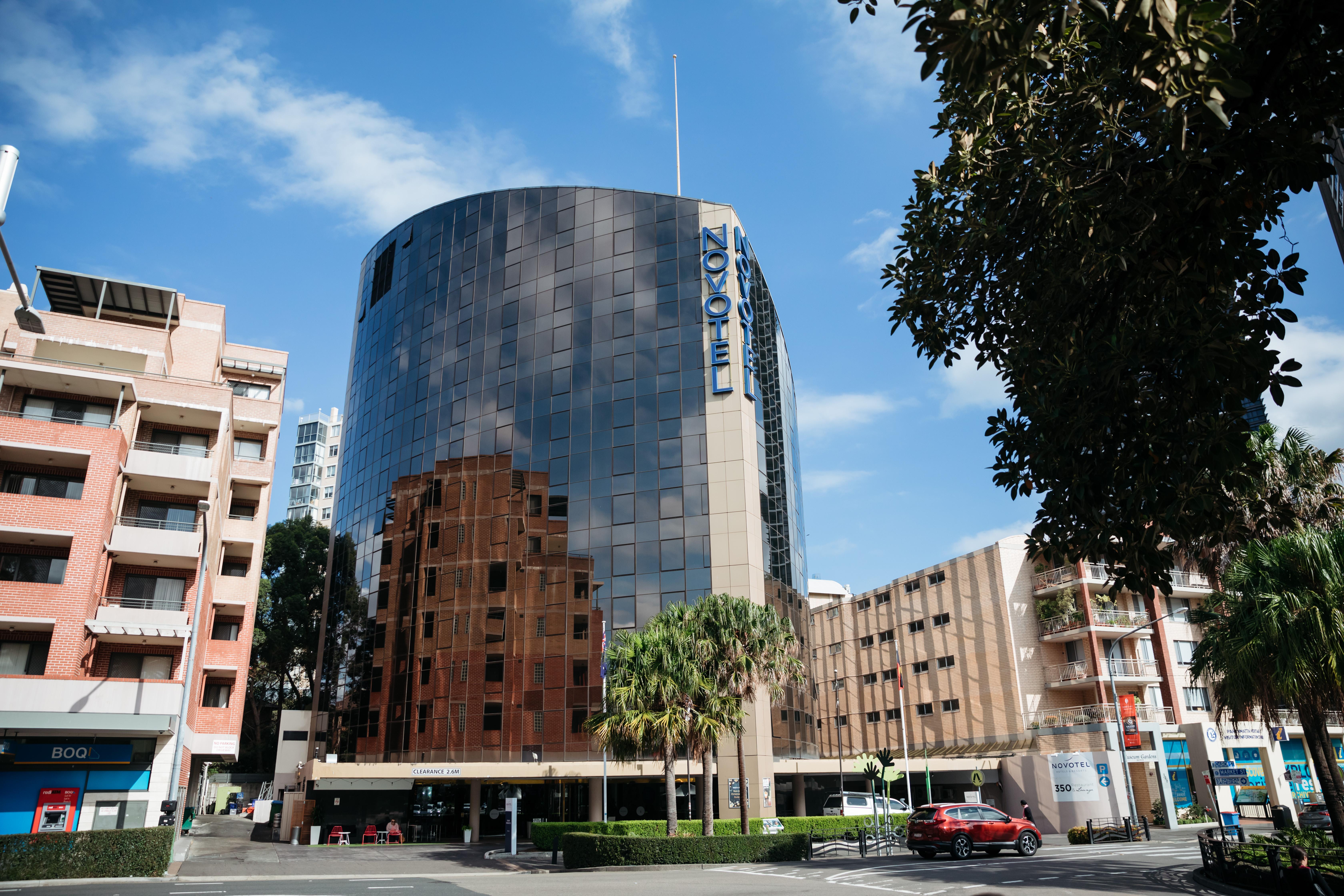Novotel Sydney Parramatta Sidney Exterior foto